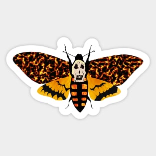 Death's-Head Hawkmoth Sticker